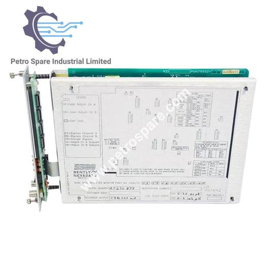 3300/25 | Bently Nevada Dual Accelerometer Input Monitor