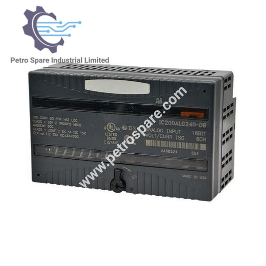 IC200ALG240 - Modul Input Analog GE Fanuc 16-Bit 8 Input Terisolasi