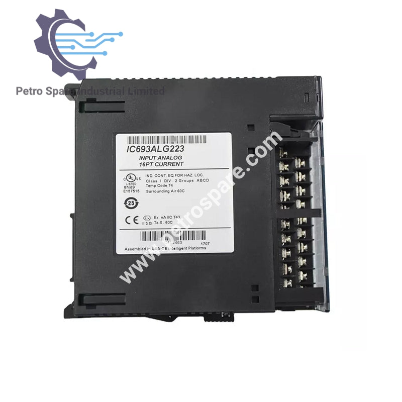 IC693ALG223 | Perusahaan GE Fanuc | Input Arus Analog - 16 Saluran