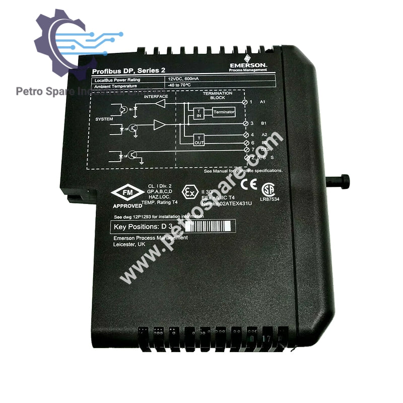 Emerson KJ3243X1-BA1 | Series 2 ProfibusDP Card